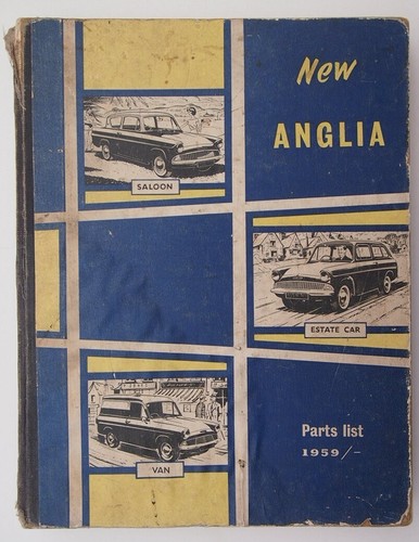 Ford anglia 105e - ford, parts