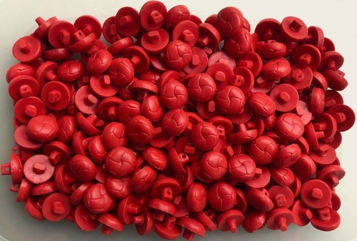 Buttons 16mm 26l red - 16mm,