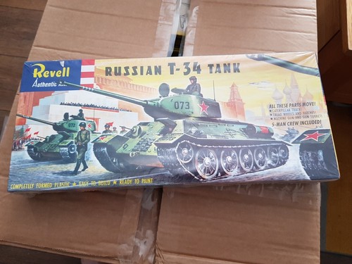 Revell russian tank 1958 - revell,