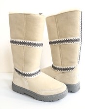 UGG SUNDANCE ULTRA TALL REVIVAL WHITE BRAID LEATHER BOOT US 5 / EU 36 / UK 3