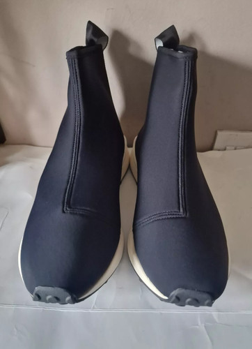 Moschino couture black sock - couture,