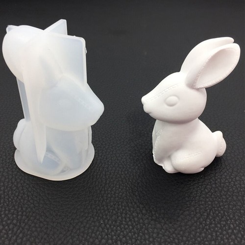 Rabbit moulds silicone - 3d,