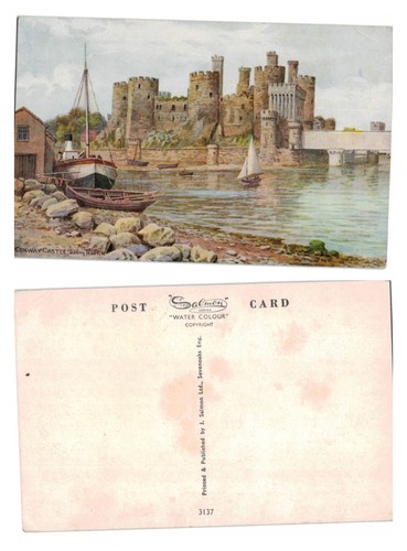 Vintage postcard conway - vintage,