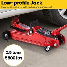 2.5 Ton Trolley Jack Tonne Low Profile Hydraulic Floor Lifting Car Van Garage UK