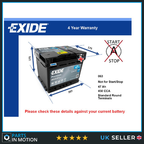 Battery fits suzuki swift - battery,