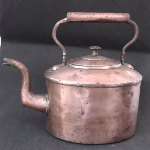 Victorian copper kettle - victorian,