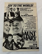 1980 CBS tv ad ~ THE WHITE