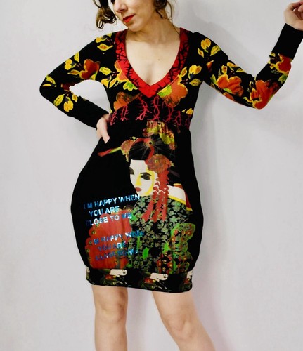 Desigual neck long sleeve - desigual,