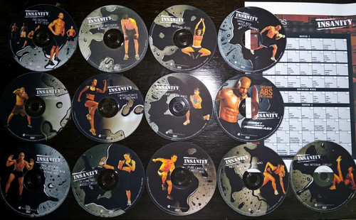 Insanity deluxe home workout - insanity,
