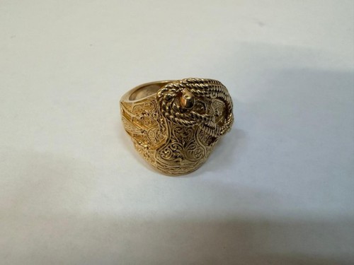 9ct gold saddle - saddle, ring