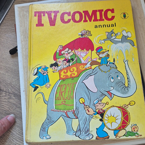 Comic annual hardback - tv,