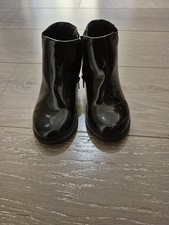 Asda Girls Patent Black