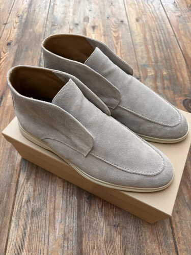 Pini parma light grey suede - light,
