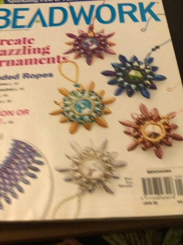 Beadwork magazine january - beadwork,
