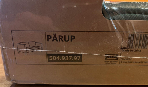 Ikea parup seater sofa full - ikea,