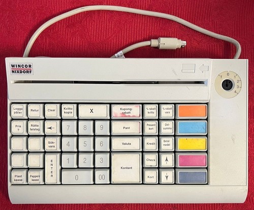 Wincor nixdorf keyboard danish - wincor,