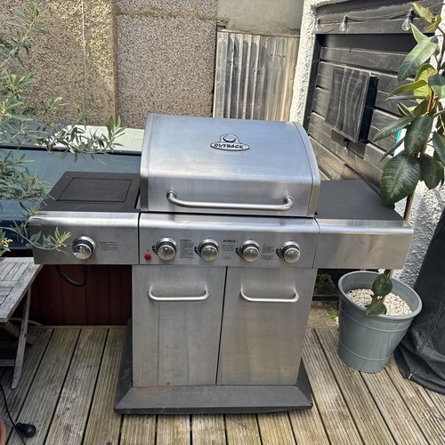 Outback burner gas bbq used - 4-burner,