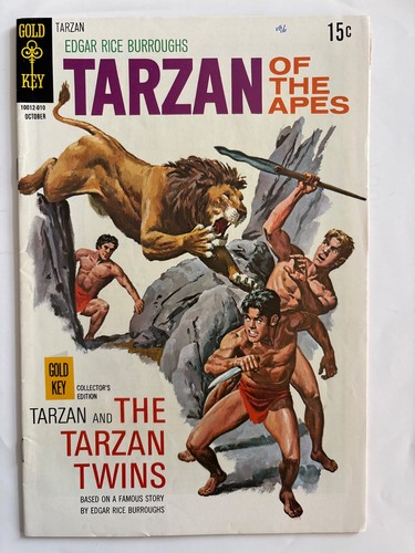 Tarzan 196 gold key - tarzan, comics
