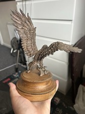 Betz Eagle Flying Figure On The Wooden Stand
