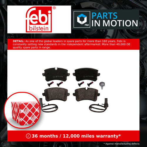 Brake pads set fits - set, c7