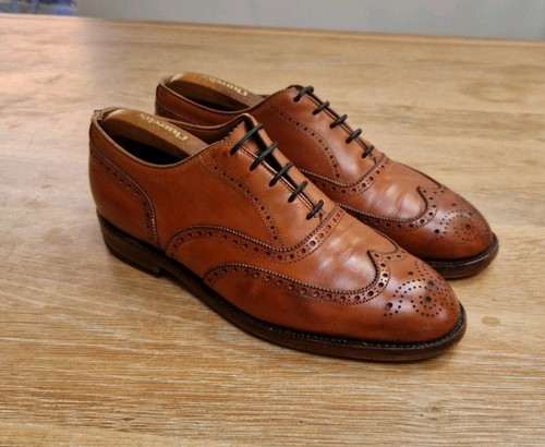 Alden 9728 tan brown - brown, oxford