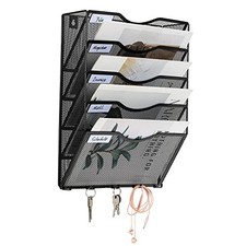 Metal 5 Tier A4 Wall Mounted