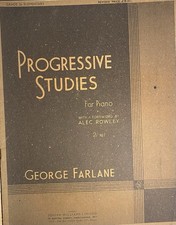 Progressive Studies For Piano