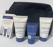 Clarins 4 pc travel gift set -