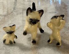 Set of 3 Vintage Siamese
