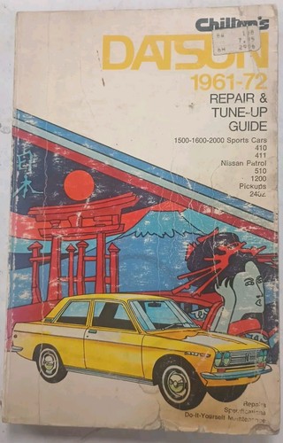 Chilton datsun 1961 - datsun, 1961-72