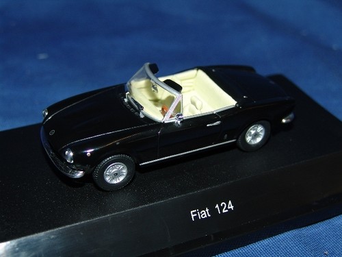 Fiat 124 spider black - 124,