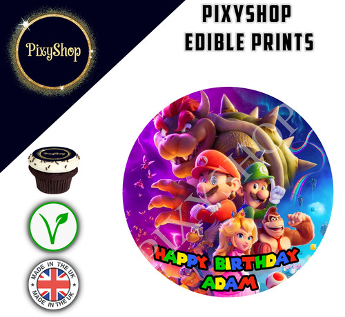 Personalised super mario theme - personalised,