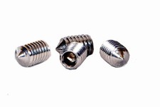 M3 M4 M5 M6 A2 STAINLESS CONE POINT GRUB SCREWS HEX SOCKET SET SCREW DIN 914