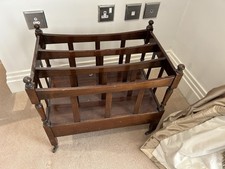 Antique Mahogany Canterbury