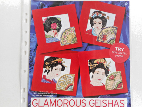Gorgeous geishas with paper - gorgeous,