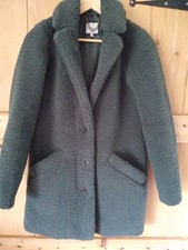 FatFace Tanya Teddy Coat, Dark