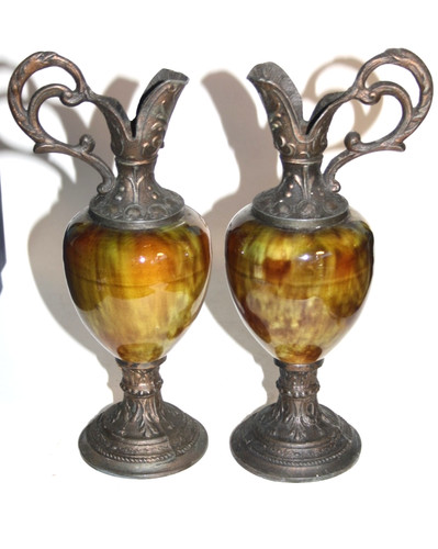 Pair grecian inspired - pair,