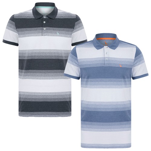 Men polo shirt striped - men's,
