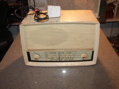 Vintage valve radio ekco u332 - vintage,
