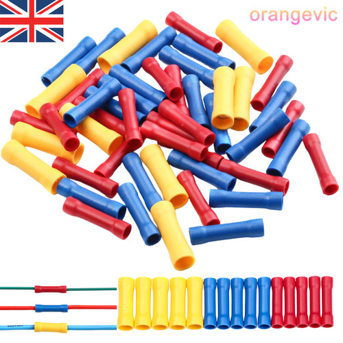 500pcs insulated straight - insulated,