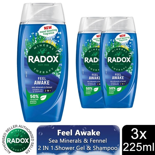 Radox body wash shampoo - &,