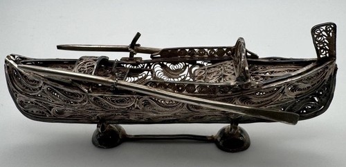 Vintage solid silver filigree - solid,