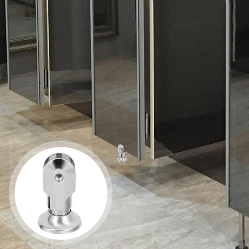 Stainless steel partition foot - steel,