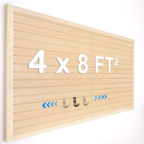8x4 pvc slat wall - [8x4, ft²]