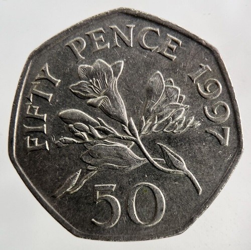 1997 guernsey 50p fifty pence - 50p, fifty-pence
