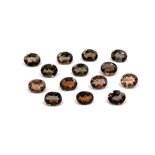 Natural andalusite oval cut - andalusite,
