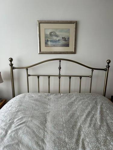 Brass kingsize headboard - kingsize,