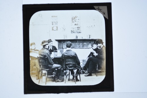 Men pub inn scene - scene, reading