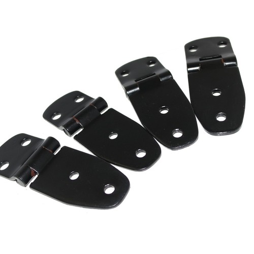 Front door hinges - front,