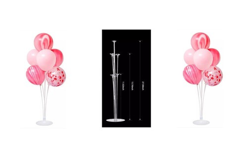Balloons stand wedding table - balloons,